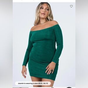Princess Polly Estelle Long Sleeve Mini Dress
